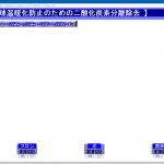 全語木消去時の画面
